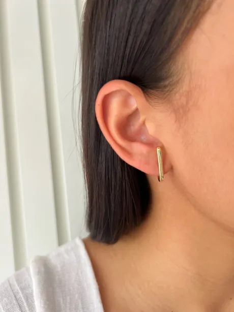 Earhook Liso - Dourado - Comprar em YSY Acessórios
