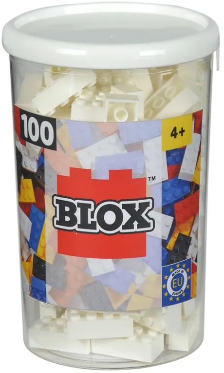 Simba Bausteine Blox 100 Teile 8er weiß