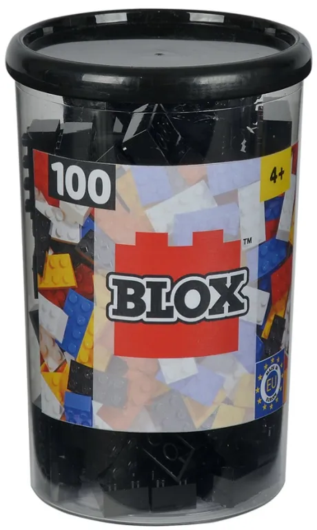 Simba Bausteine Blox 100 Teile 8er schwarz
