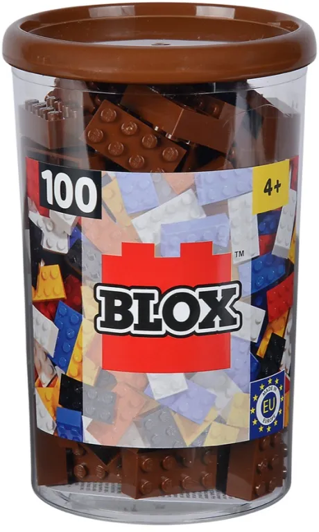 Simba Bausteine Blox 100 Teile 8er braun