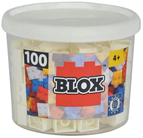 Simba Bausteine Blox 100 Teile 4er weiß