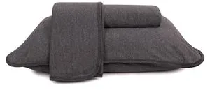 JOGO DE CAMA CASAL MALHA MESCLA - 2195 MAR NOTURNO - R$ 119,99