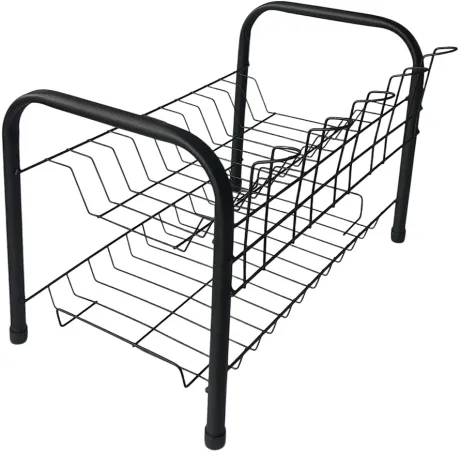 Escorredor De Louças Duplo 2 Andares De Metal - R$38,90