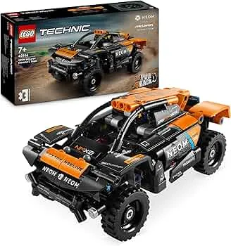 LEGO Technic NEOM McLaren Extreme e-race bilsæt, billegetøj med tilbagetrækkelig motor til børn, der kan bygges elevator, teknisk gave til drenge og piger fra 7 år 42166: Amazon.de: Legetøj