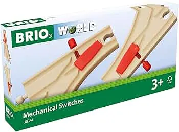 BRIO World - Mechanisches Weichenpaar (L1/M1): Amazon.de: Spielzeug