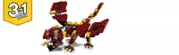 LEGO Creator 31073 - Fabelwesen, Kinderspielzeug: Amazon.de: Spielzeug