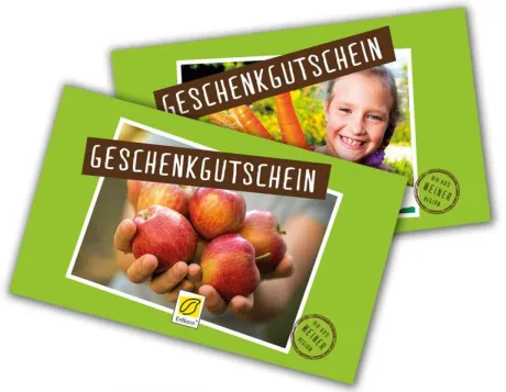 Erdkorn-Geschenkgutschein
