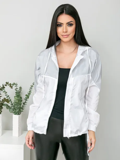Jaqueta Corta Vento feminino Academia&nbsp;Casual. R$78,00