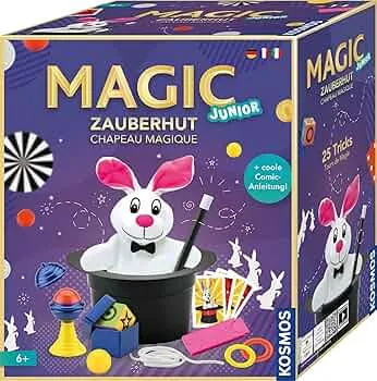 Kosmos 694302 Magic Zauberhut, Lerne einfach Zaubertricks und Illusionen, Zauberkasten mit Zauberstab und vielen weiteren Utensilien, für Kinder ab 6 Jahre: Amazon.de: Spielzeug
