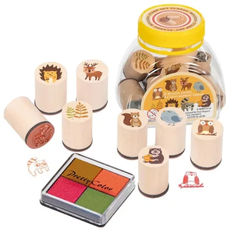 Goki Stempel-Set Waldtiere 8 Stück online kaufen