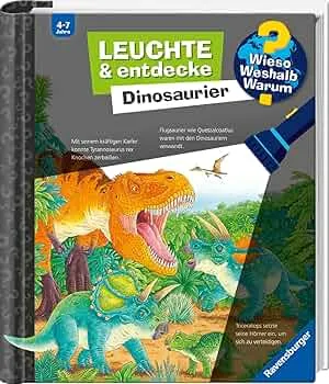 Wieso? Weshalb? Warum? Leuchte und entdecke: Dinosaurier (Sachbuch ab 4 Jahre, Taschenlampen-Buch mit Folien und Klappen) : Gernhäuser, Susanne, Coenen, Sebastian: Amazon.de: Bücher