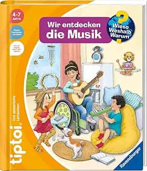 tiptoi® Wieso? Weshalb? Warum? Wir entdecken die Musik, Buch für Kinder ab 4 Jahre : Friese, Inka, Wandrey, Guido: Amazon.de: Books