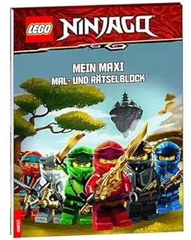 AMEET LEGO® NINJAGO® – Mein Maxi Mal- und Rätselblock : Amazon.de: Bücher