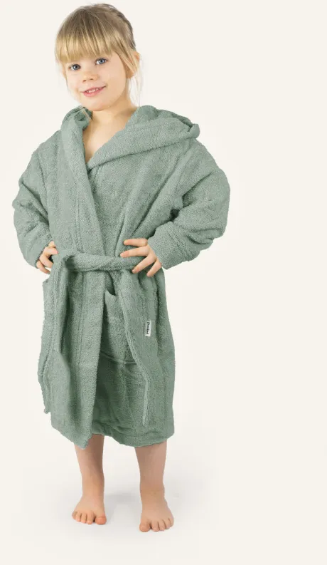 Bademantel Farbe Jade Größe 134/140 | EHRENKIND