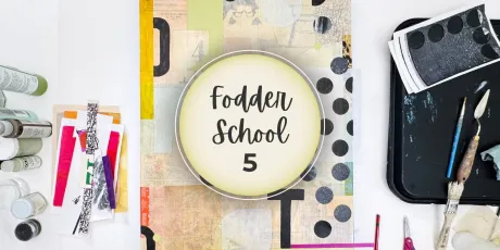 Learn Mixed Media Art at Fodder School — Willa Wanders
