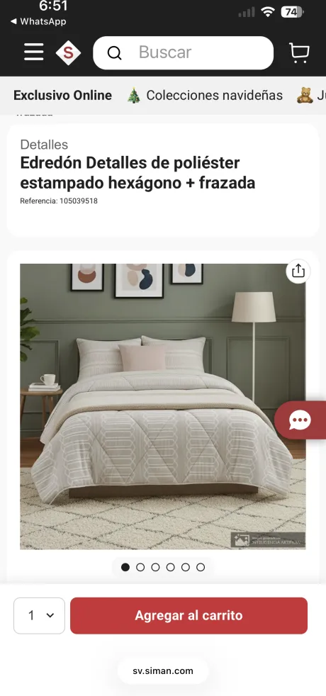 Edredón tamaño queen