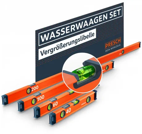 Wasserwaagen Set 4tlg.