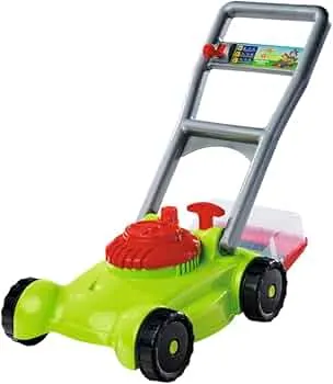 Simba Rasenmäher – Kinderspielzeug mit Auffangkorb, realistische Mähfunktion, stabile Kunststoffausführung, fördert Bewegung & Rollenspiel, Outdoor-Spielzeug, 28x52 cm, Griffhöhe 43 cm, ab 3 Jahren: Amazon.de: Spielzeug