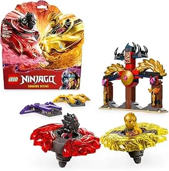 LEGO NINJAGO Drachen-Spinjitzu Battle Pack mit 2 Minifiguren