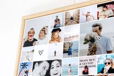 Fotocollage auf Leinwand - EasyCollage