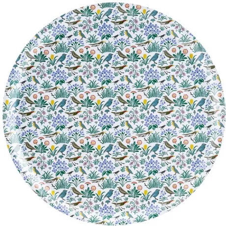 ÅRY HOME - Tablett aus Birkenholz – My Garden - Rund – Lilli Green Shop