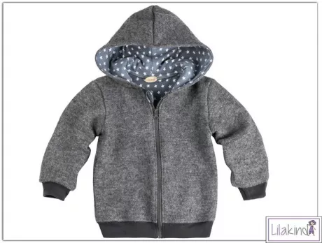 Lilakind Kinder Walkjacke Jacke Winterjacke Wolljacke | Etsy