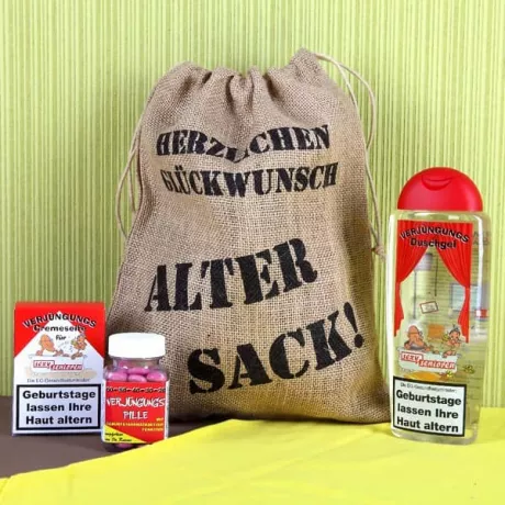 Geburtstagsset Alter Sack