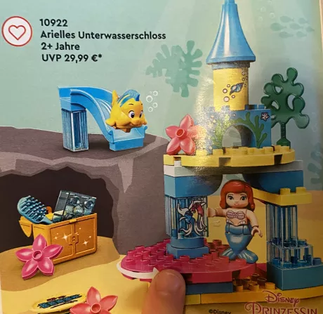 Duplo Arielle Wasserschloss