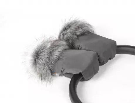 Handwärmer Handschuhe mit Fell für den Kinderwagen | Sportsitz | Buggy – District for Kids