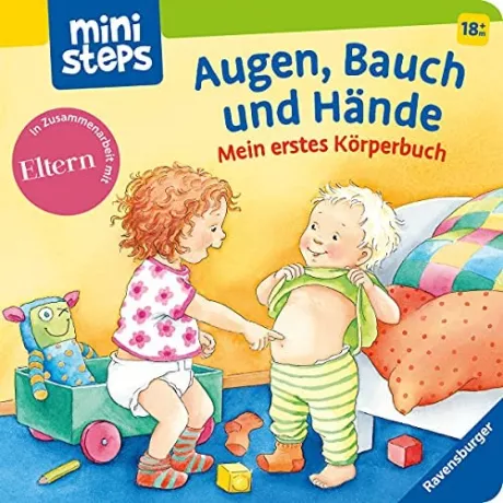 ministeps: Augen, Bauch und Hände: Mein erstes Körperbuch. Ab 18 Monaten (ministeps Bücher) : Schwarz, Regina, Szesny, Susanne: Amazon.de: Books