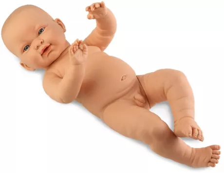 Llorens Babypuppe 43 cm aus weichem Vinyl, Junge - Galerista